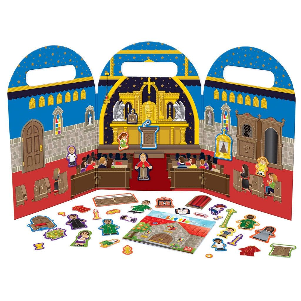 W201591 My Little Church Magnet Play Set