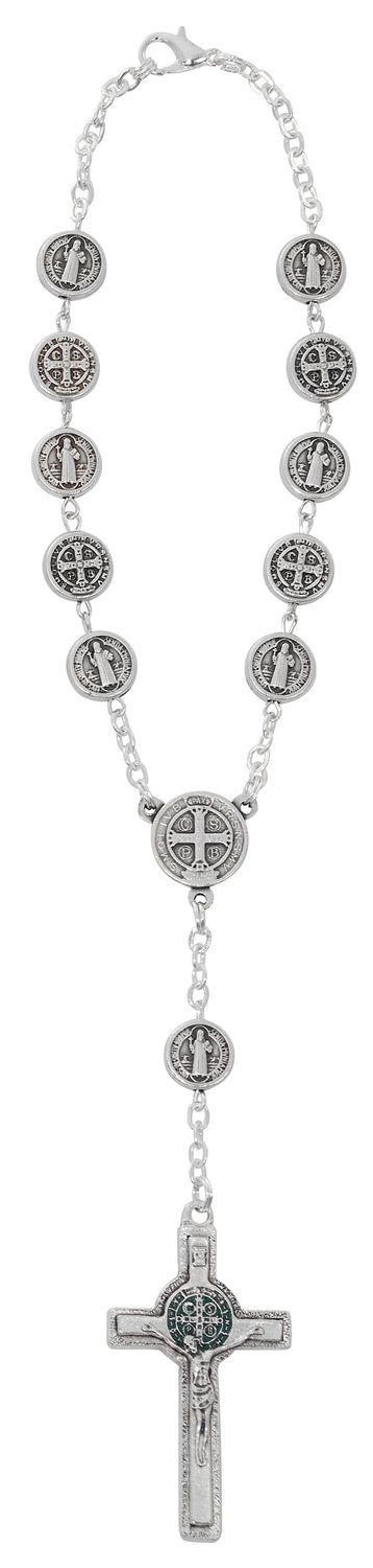 AR114C St. Benedict Auto Rosary