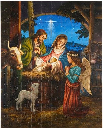 BK-12900 Christmas Nativity Puzzle