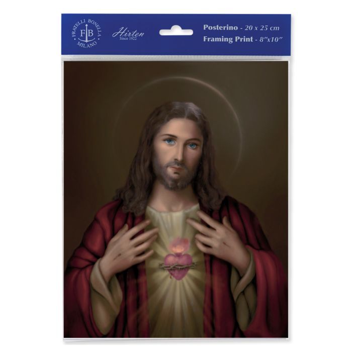 P810-115 Sacred Heart of Jesus 8x10 Print
