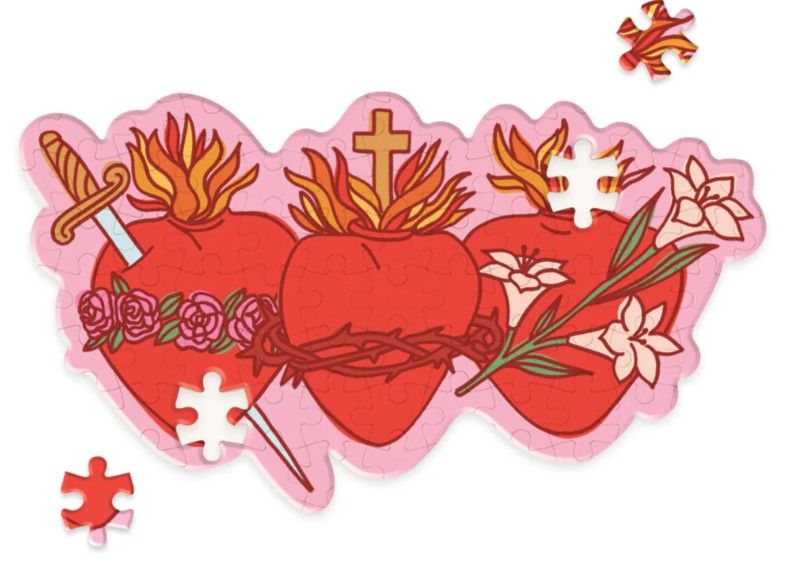 Z-04 Holy Family Hearts Puzzle