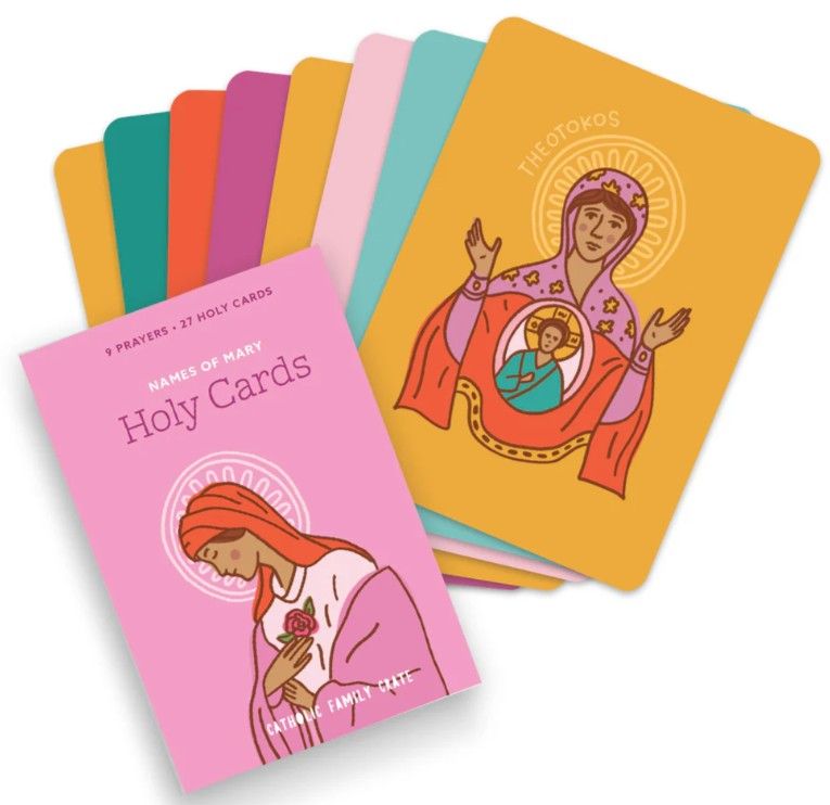 F-09 Holy Cards Marian Pack