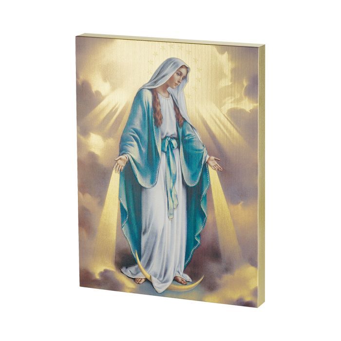      520-H200 Our Lady of Grace 7.5X9.5 Plaque