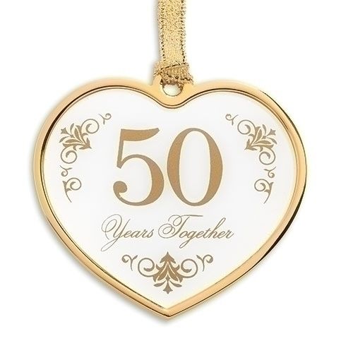 16419 2.5&quot; 50th Anniversary Ornament