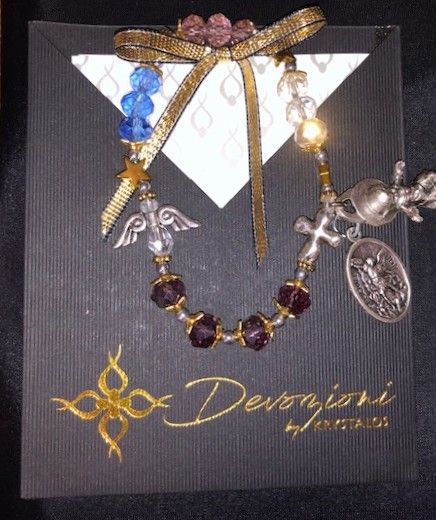 6803 St. Micheal Guardian/Chaplet Bracelet