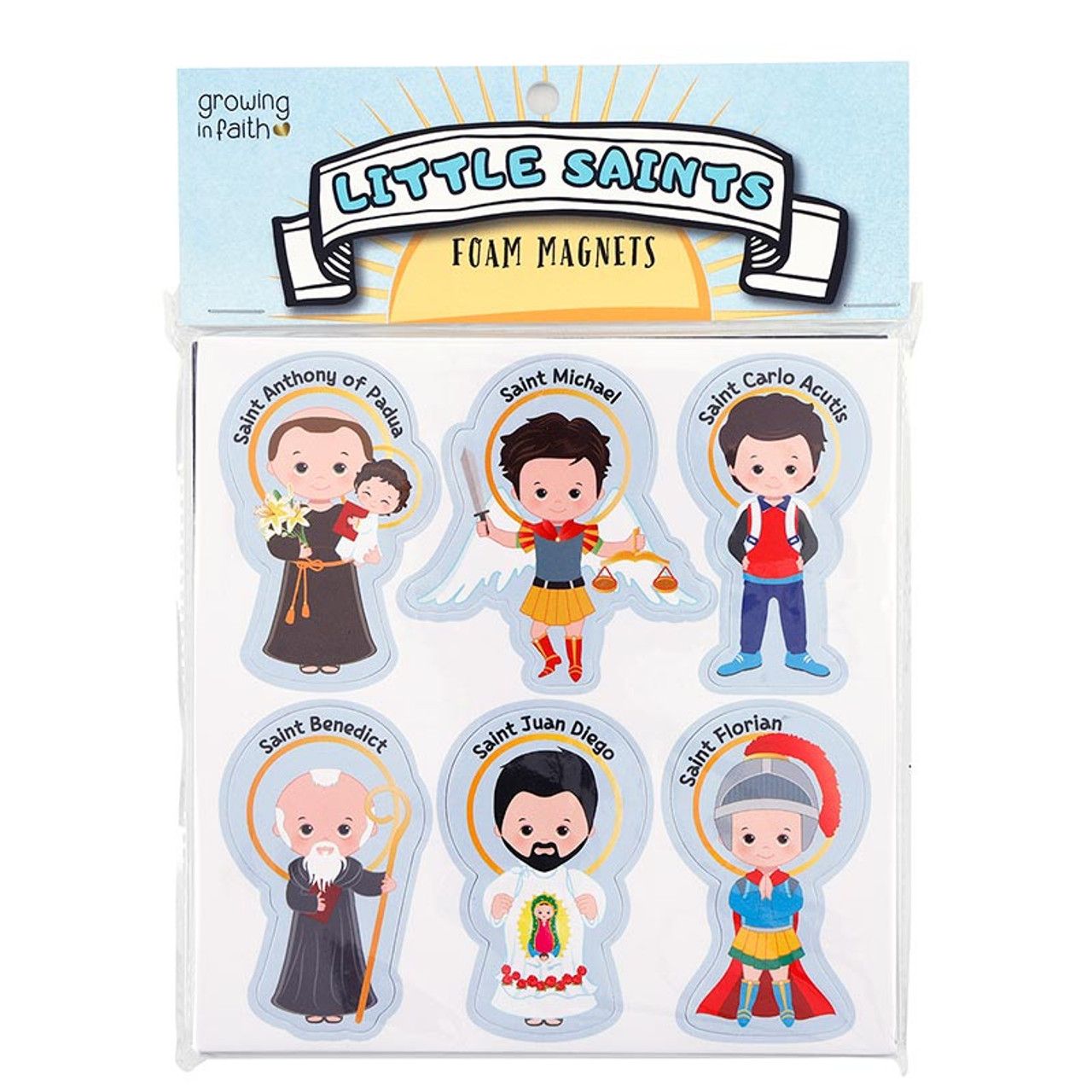 R8565 Little Saints Foam Magnet Boy
