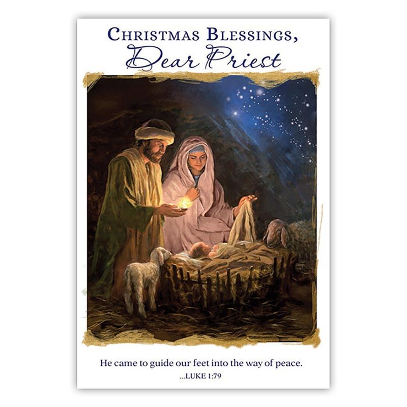 53503 Christmas Blessings Dear Priest