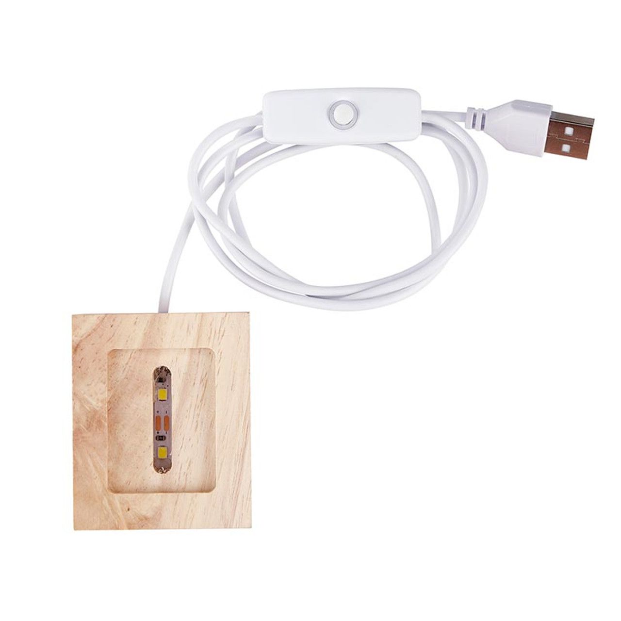       R5854 Etched Glass Light Stand