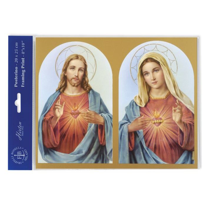   P810-191 The Sacred Hearts 8x10