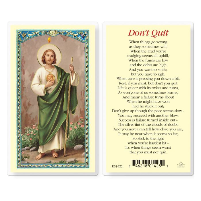      E24-325 St Jude Don&#39;t Quit 