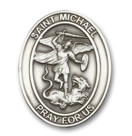 6776V  Saint Michael Visor Clip