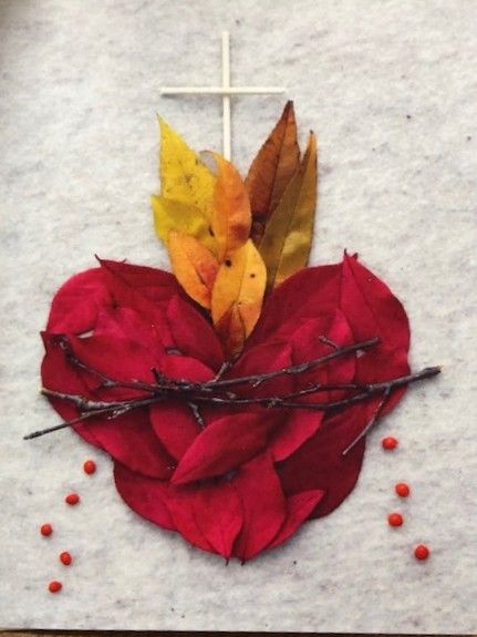      CC001 Sacred Heart Card