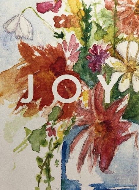 RBF08 Joy - Greeting Card