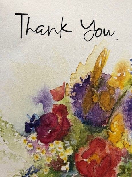     RBF09 Thank You - Greeting Card