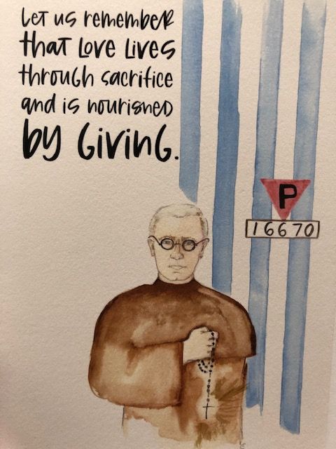       RBF21 - Max Kolbe - LOVE LIVES THROUGH SACRIFICE