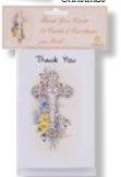 11-9020  Thank You Cards Cross 12 pack