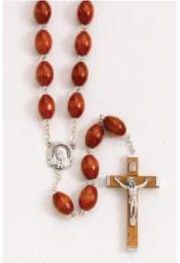26-1110-03 Rosary Family Natural Wood