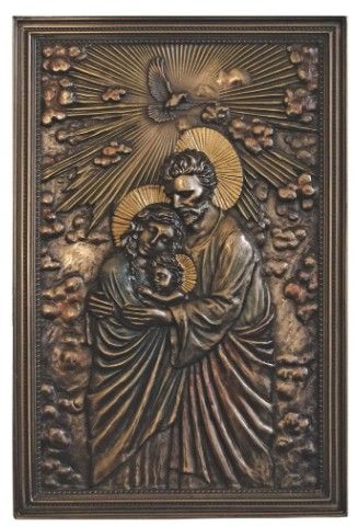 SR-78404 Holy Family Plaque