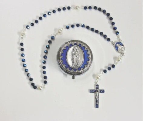 AL-182-GUAD O.L of Guadalupe Rosary w/box