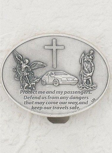 171-40-2077 Visor Clip St. Michael St. Christopher
