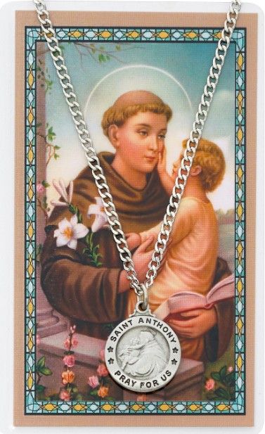 PSD600AN St. Anthony Prayer Card Set