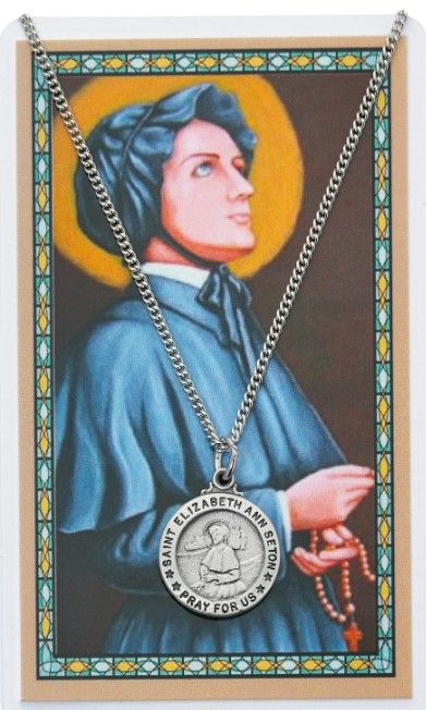 PSD600EAS St. Elizabeth Ann Seton Prayer Card Set
