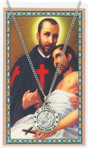 PSD600CM St. Camillus Prayer Card Set