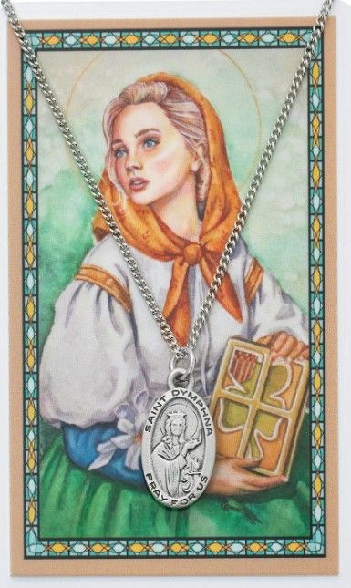 PSD500DY St. Dymphna Prayer Card Set