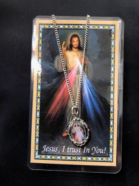 PSD728 Divine Mercy Prayer Card Set
