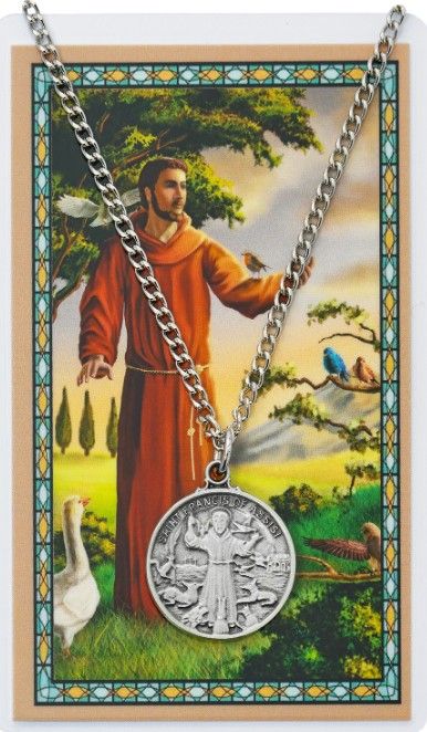 PSD2514FR St. Francis of Assisi Prayer Card Set