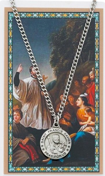 PSD600FX Saint Francis Xavier Prayer Card Set