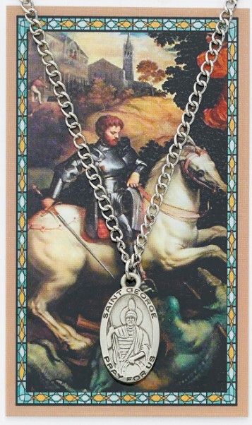 PSD550GE St. George Prayer Card Set