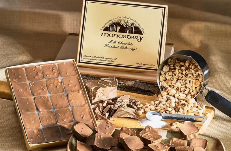       DZ - Monastery Hazelnut Meltaway Candy 6.5 oz Box