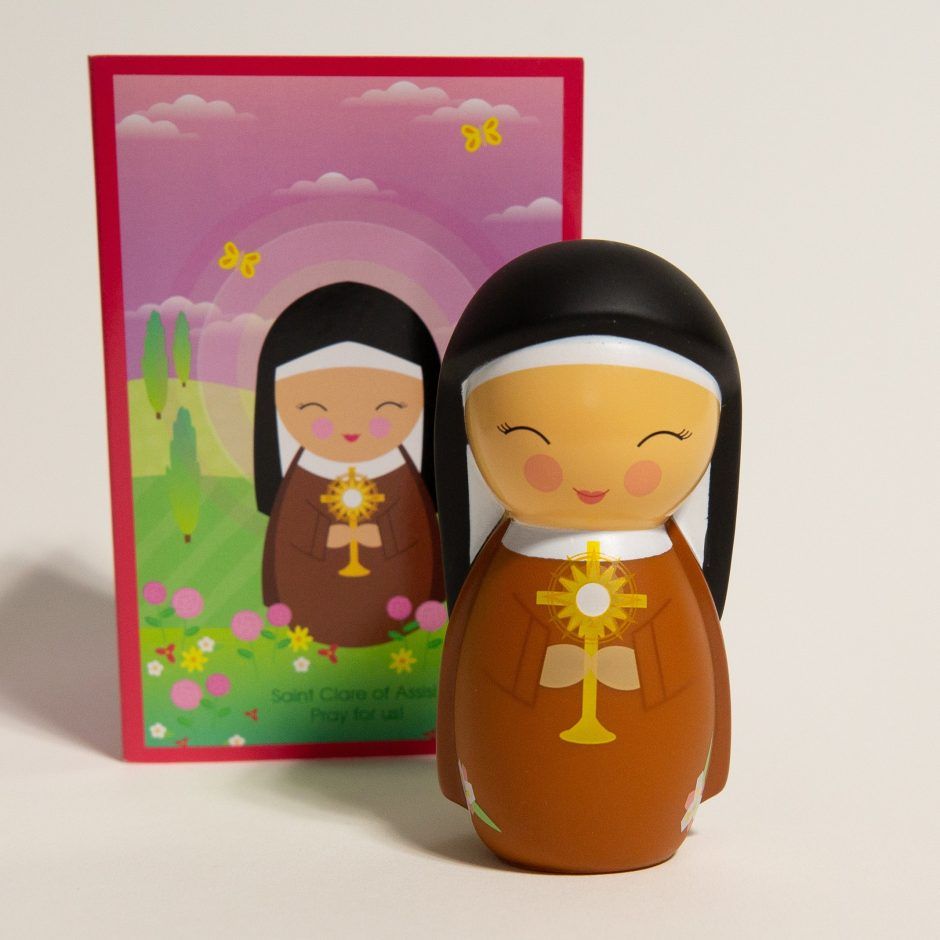 4882 St. Clare of Assisi Shining Light Doll