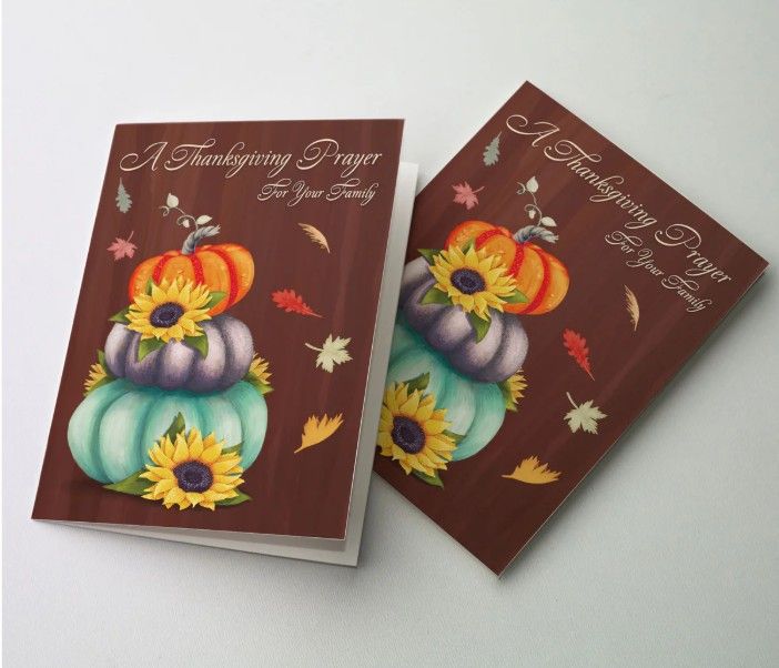       WCB10640 A Thanksgiving Prayer for Your Family