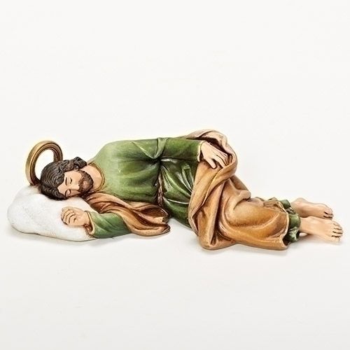      66484 Statue - 8.25&quot; Sleeping St Joseph
