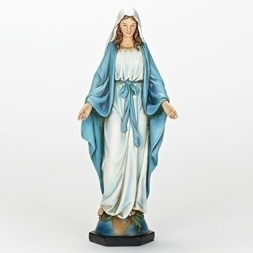 41244 Statue - 10.25&quot; Our Lady Of Grace/Joseph&#39;s Studio