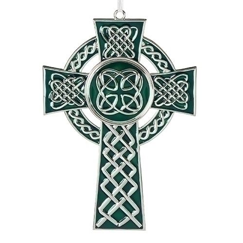      19395 Irish Hanging Wall Cross 7.75&quot;H
