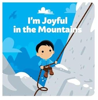       T2258 I am Joyful in the Mountains Tiny Saints Board Book (Klinker)
