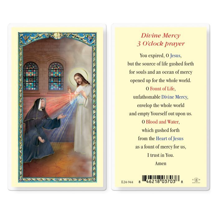 E24-944 St. Faustina Divine Mercy