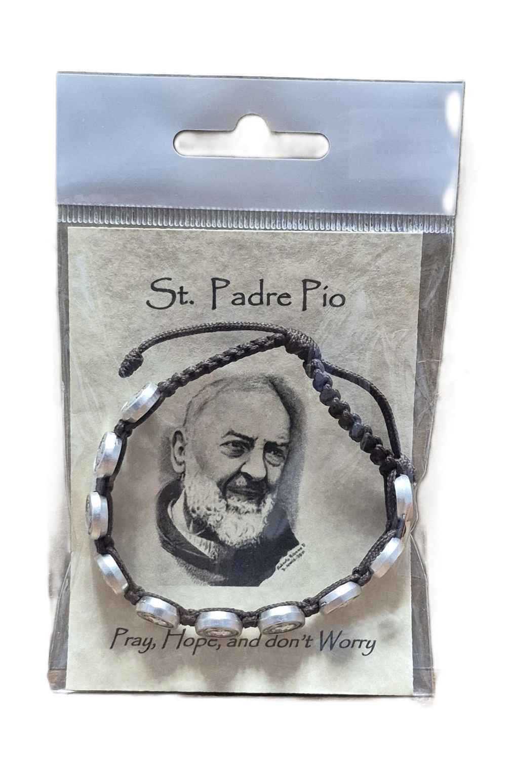        ZZ13BN St. Padre Pio Slip Knot