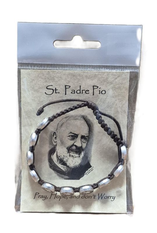        ZZ13BN St. Padre Pio Slip Knot