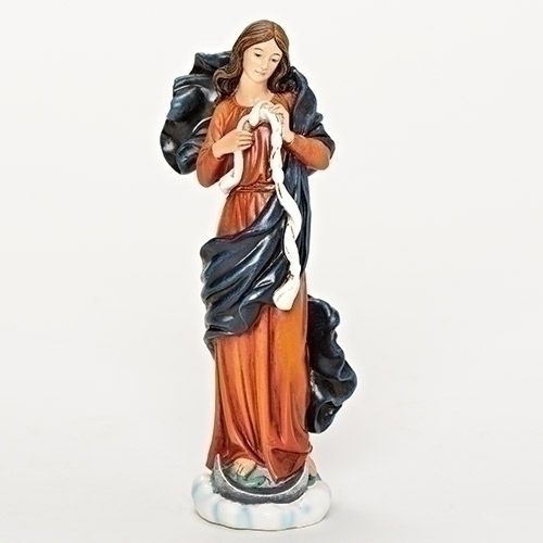 66200 6.75in Mary Undoer of Knots Statue