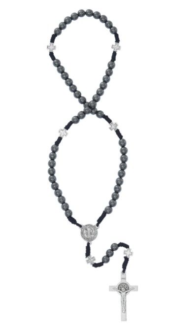      P580R 6mm Heatite cord Rosary box