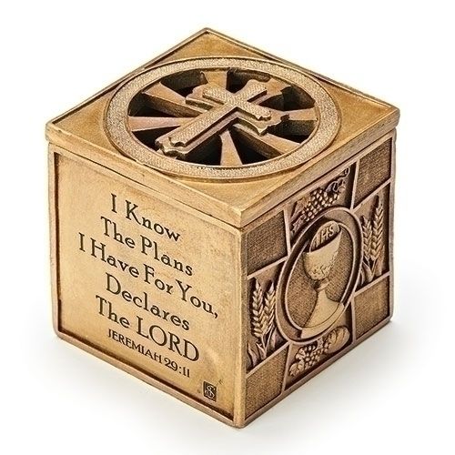       66877 Sacramental Keepsake Box Jeremiah 29:11