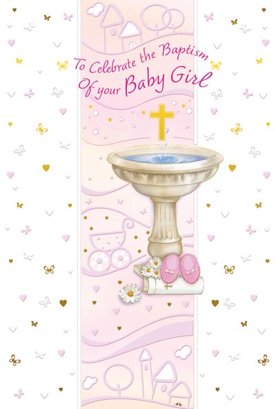       86308 To Celebrate the Baptism of your Baby Girl