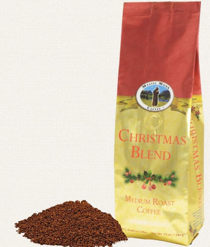      CXMAS Mystic Monk Christmas Blend 12 oz Ground Coffee
