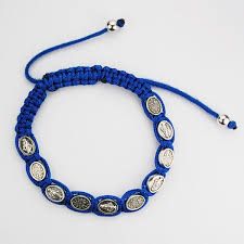        ZZ9KTB Miraculous Corded Bracelet Tropical Blue Kids