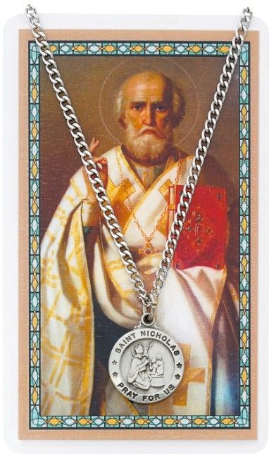PSD600NC St. Nicholas Prayer Card Set ***