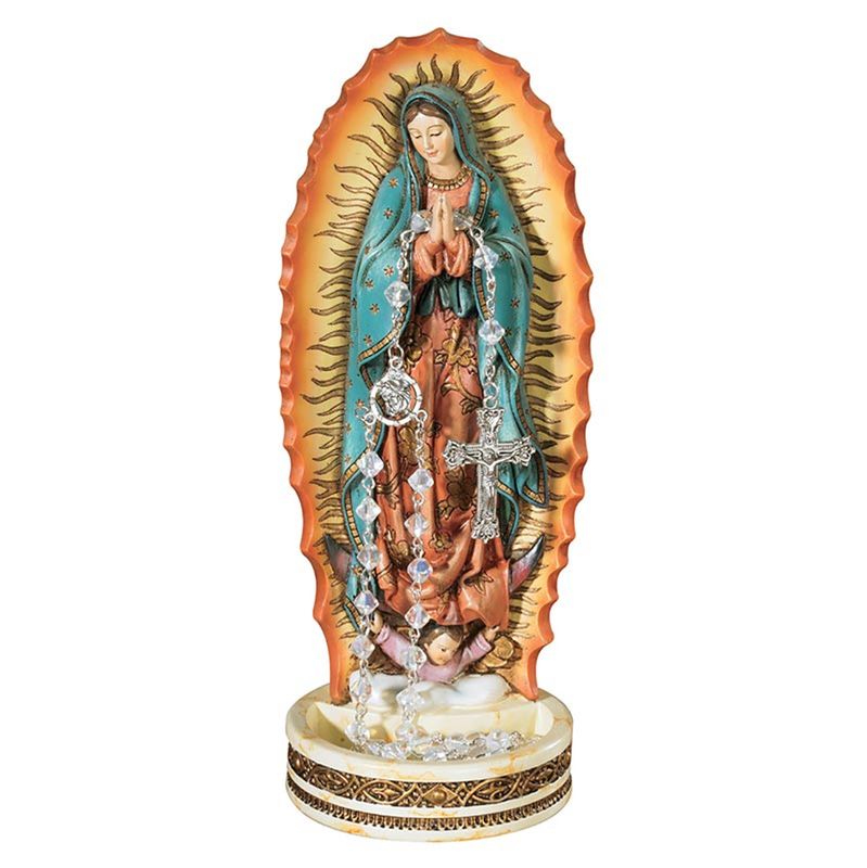 RC783 Our Lady of Guadalupe Rosary Holder